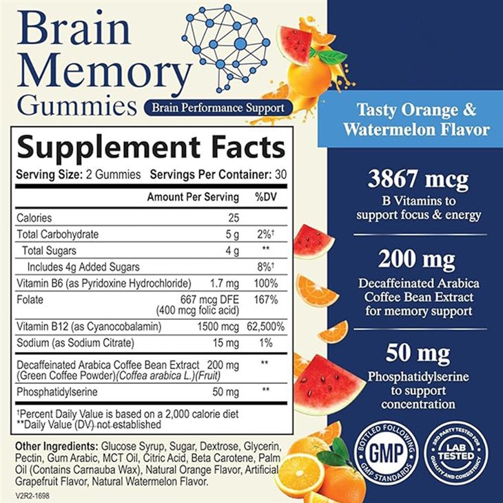 Brain Vitamins Gummies-2