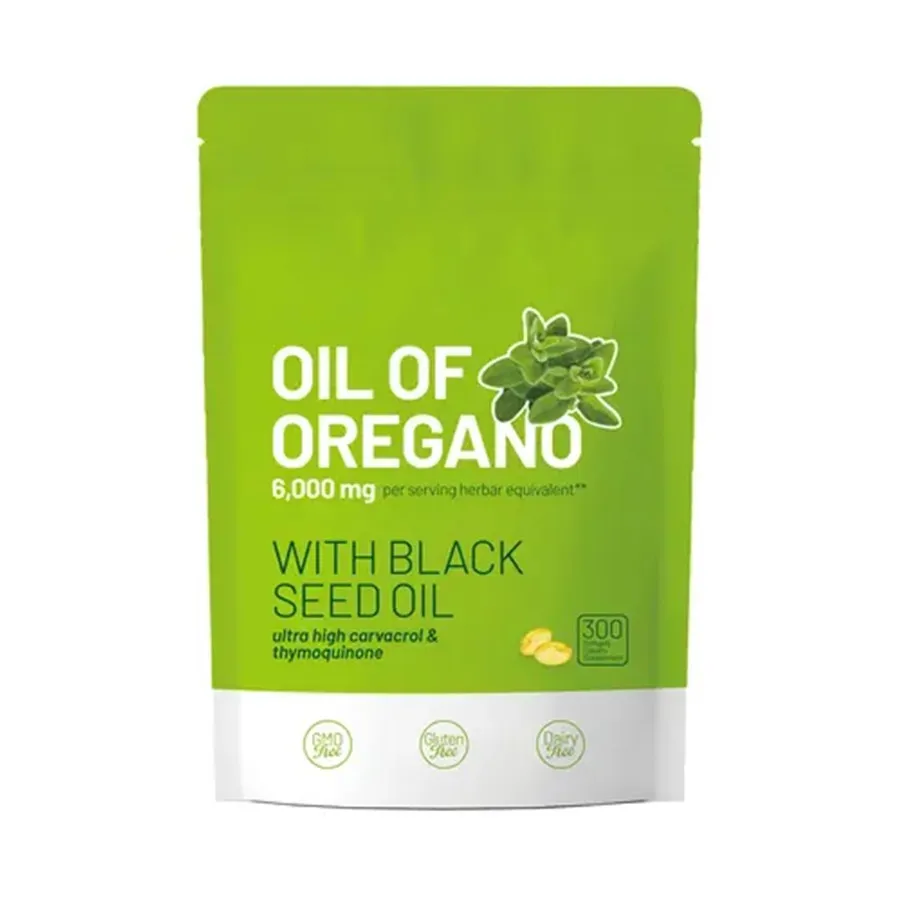 2 in 1 Oil Of Oregano Black Seed Oil Softgels Nature’s Potent Immune Vitality Support best