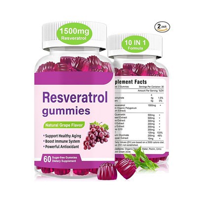 High Purity Resveratrol Gummies